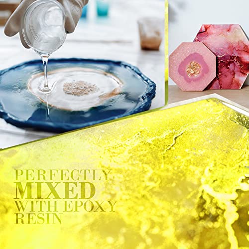 Citrus Yellow Mica Powder for Epoxy Resin 56g