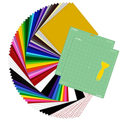 Permanent Vinyl 70 Pack 12"x12"