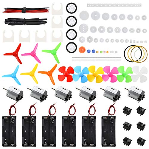 6 Set DC Motors Kit (105 Count)