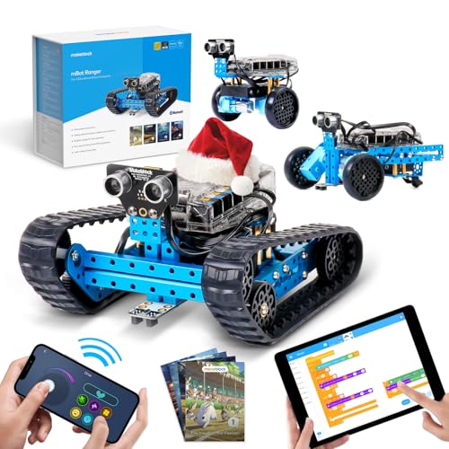 mBot Ranger 3 in 1 Coding Robot Building Kit for Kids Ages 10+