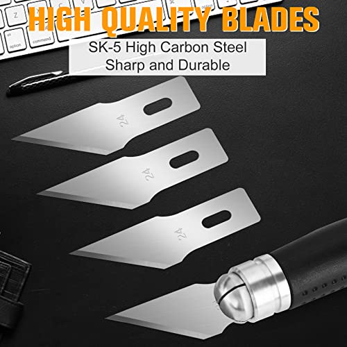 100 Pack Exacto Knife Blades #24 (100 Count)