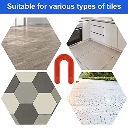 400 Horseshoe Shims U Shape Plastic Shims Tile Spacers 1