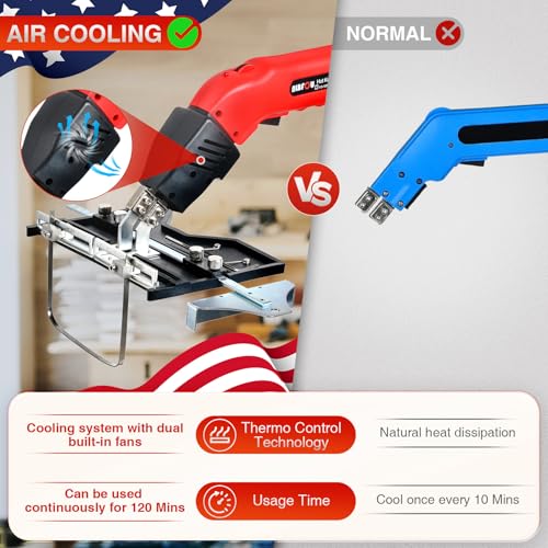 Air Cooled Hot Knife Foam Cutter Kit for Grooving