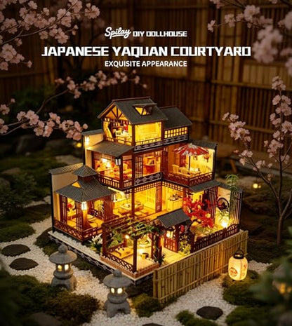 DIY Miniature House Kit for Adults