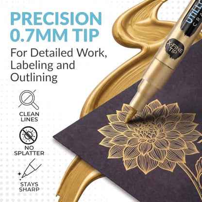Gold Paint Pen (8 Count)