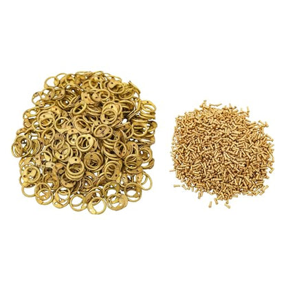 200G 1Kg Chainmail Loose Rings for Armor Crafting Perfect for DIY Chainmail Projects & Armor Repairs