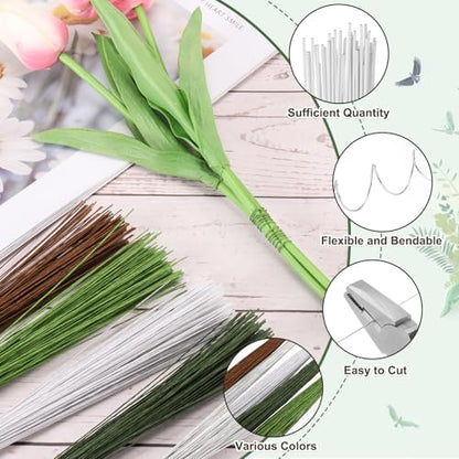 32 Inch 22 Gauge Floral Stem Wire