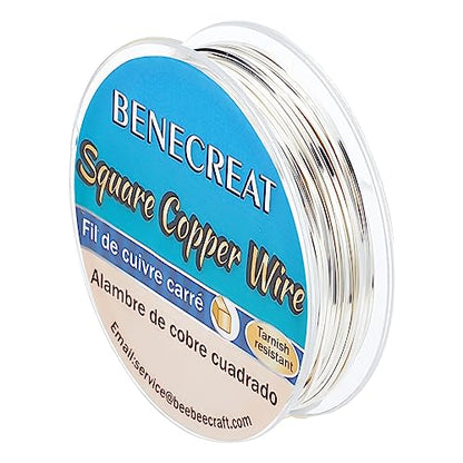 33 Feet 21Gague Square Copper Wire