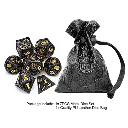 Metal DND Dice Set