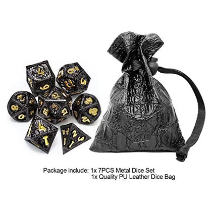 Metal DND Dice Set