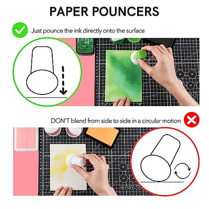 30PCS Sets Ink Applicator with Storage Cases