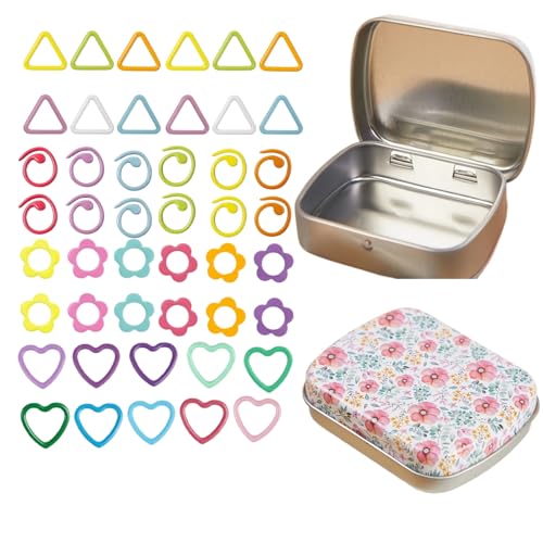 80Pcs Stitch Markers for Crocheting and Knitting