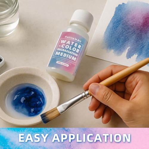 Professional Watercolor Texture Medium (2.49 Fl Oz)