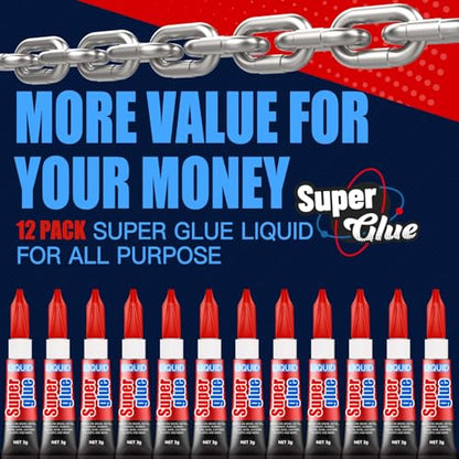 Super Glue 12 X 3g (12 Count)