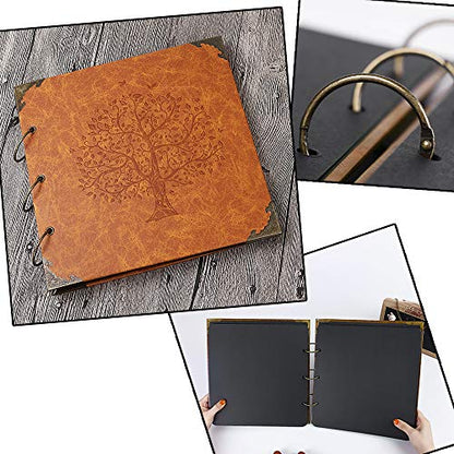 Photo Album DIY Scrapbook 10x10 inch 50 Pages Double Sided