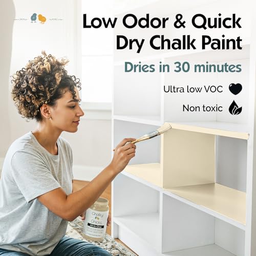 Cuppa Latte 16 Fl Oz Chalk Paint for Furniture All in One