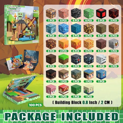 Magnetic Blocks (100 Count)
