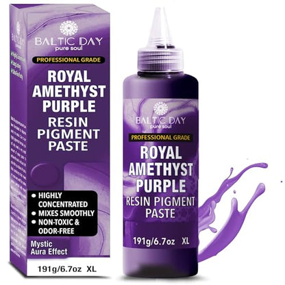 Royal Amethys Purple Epoxy Resin Pigment Paste XL (6.7 Fl Oz)