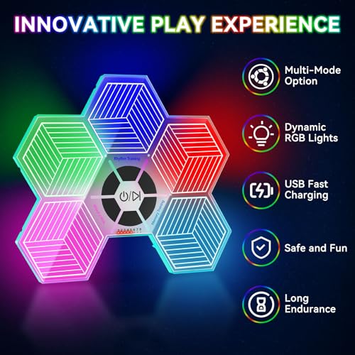 Light Up Memory Game Handheld Electronic Toys with Lights and Sound Effects