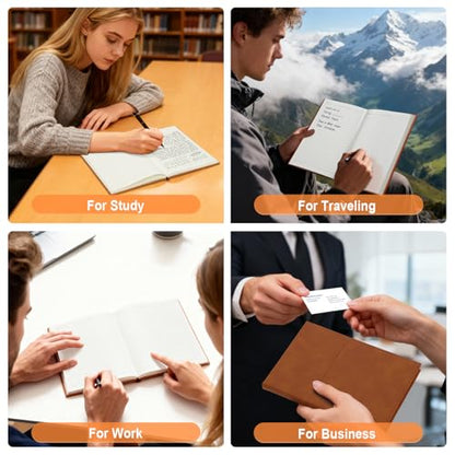 3 Pack Lined Journal Notebooks for Work