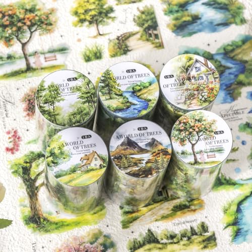 Tree PET Washi Tape Set