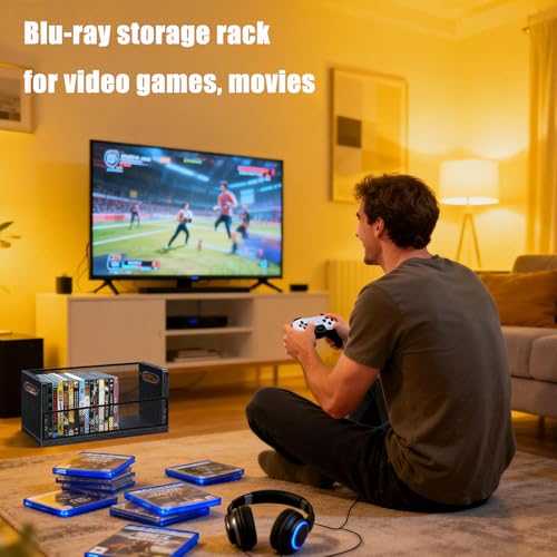 DVD Blu ray Storage Rack