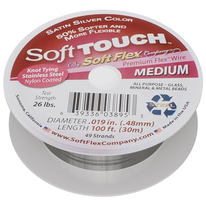 49 Strand Flexible Braided Beading Wire