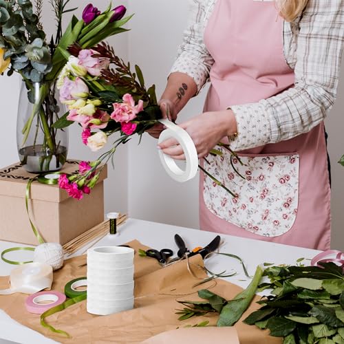12 Rolls 1 2 Inch 30 Yard Floral Tapes for Bouquet Stem Wrapping (1080 Foot)