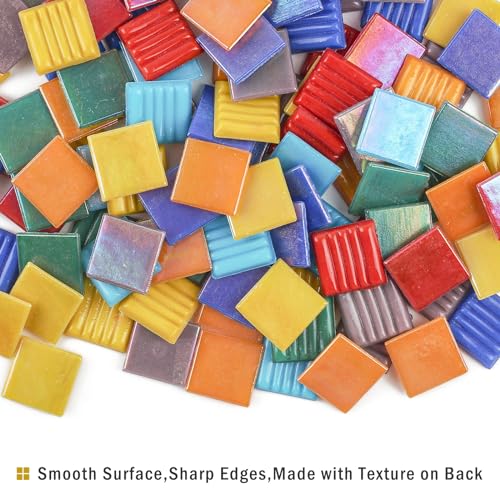 Vitreous Mosaic Tiles for Crafts Bulk (2.2 pound(s))