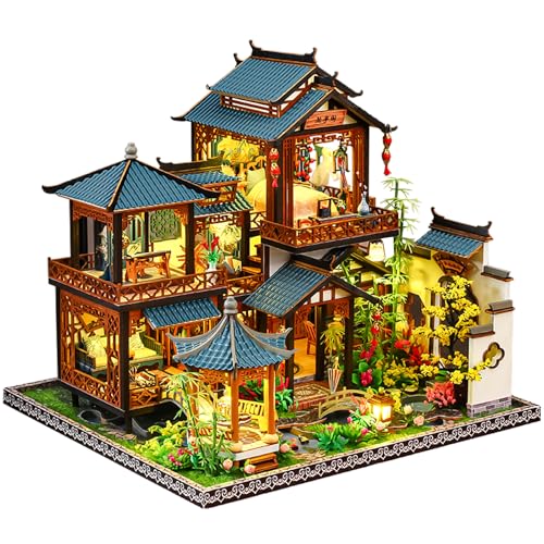 DIY Miniature House Kit for Adults