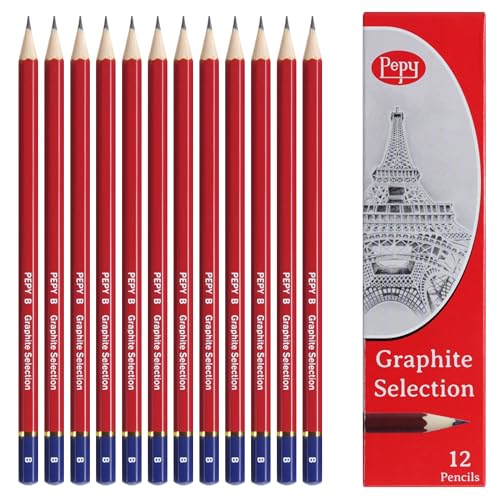 Graphite Professional Drawing Pencils (12 Count)