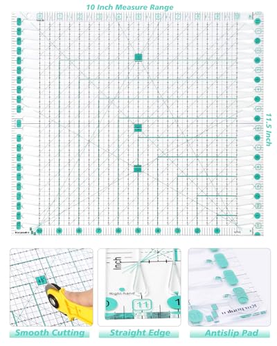 Quilting Ruler for Precise Fabric Cutting