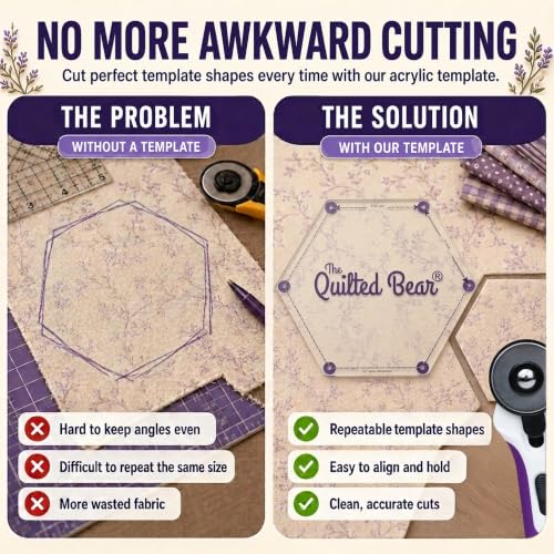 Diamond Quilting Templates (8 Count)