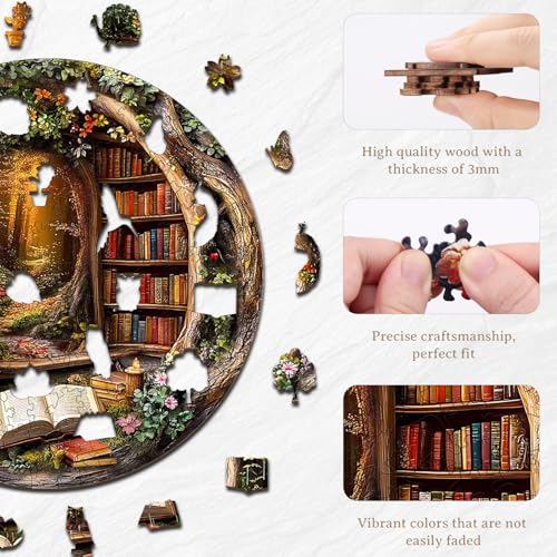 Wooden Puzzles Adults (295 Count)