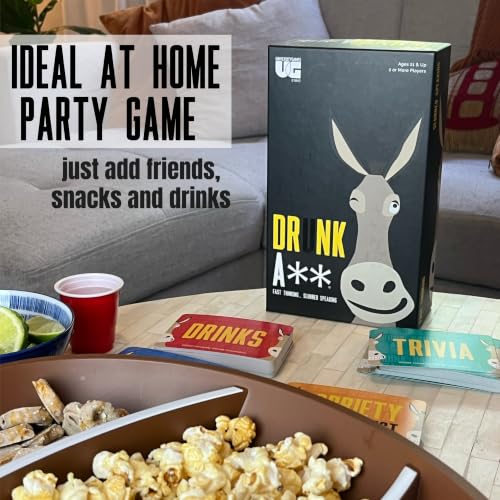 Drunk A Team Trivia Party Game for Adults