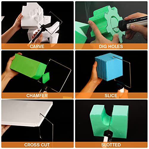 Hot Wire Foam Cutter Kit for Styrofoam with Case