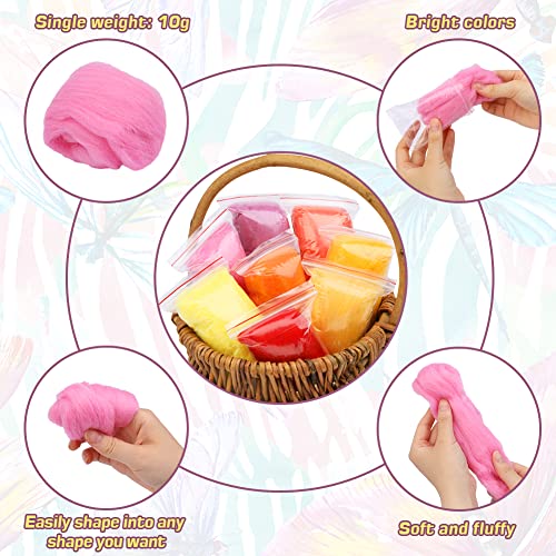 Needle Felting Wool 2.82oz (8 Count)