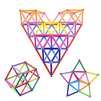 310 Pcs Magnetic Building Sticks Blocks Toys