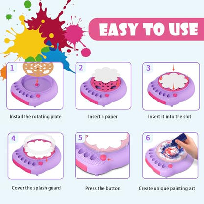 Spin Art Machine for Kids