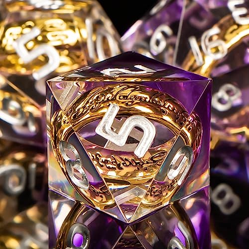 Magic Lord Rings DND Dice Set with Box