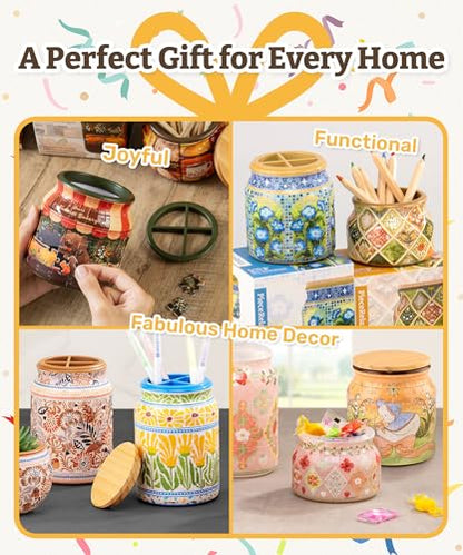 3D Puzzle Jar 64 Plastic Pieces for Adults