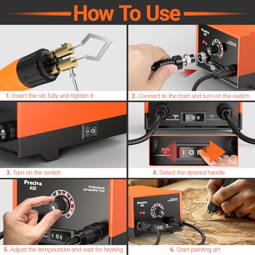 935 Dual Handle Wood Burning Kit