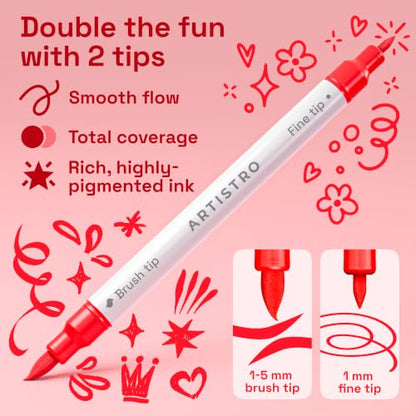 5 Red Tones Dual (5 Count)