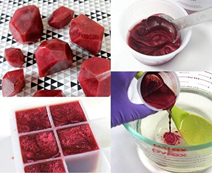 Burgundy Mica Powder for Epoxy Resin 1.7 oz