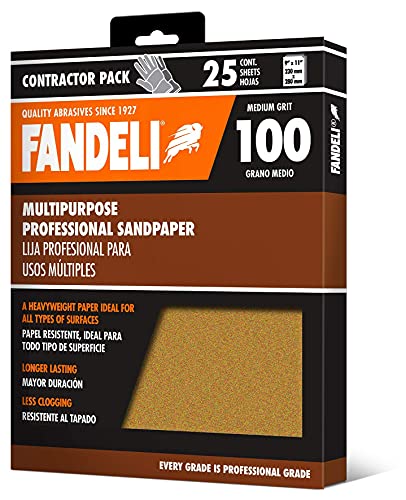 Multi Purpose Sandpaper (25 Count)