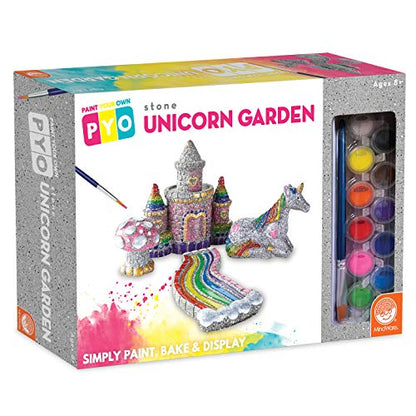 Paint Your Own Stone Unicorn Garden