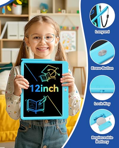 12 Inch LCD Writing Tablet for 3 Year Olds
