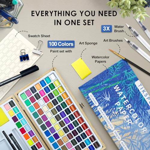 Watercolor Paint Set