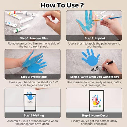 Family Handprint Kit for 4