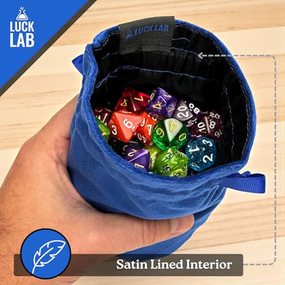 Velvet Drawstring Dice Bag (3 Count)